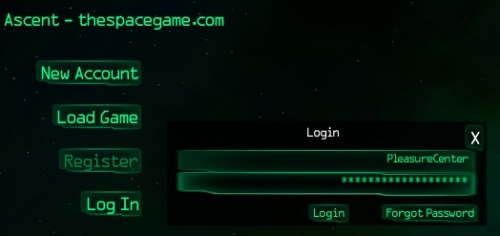 Select Log In and enter your Username and Password